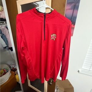 Colosseum Red 1/4 Zip Maryland UMD